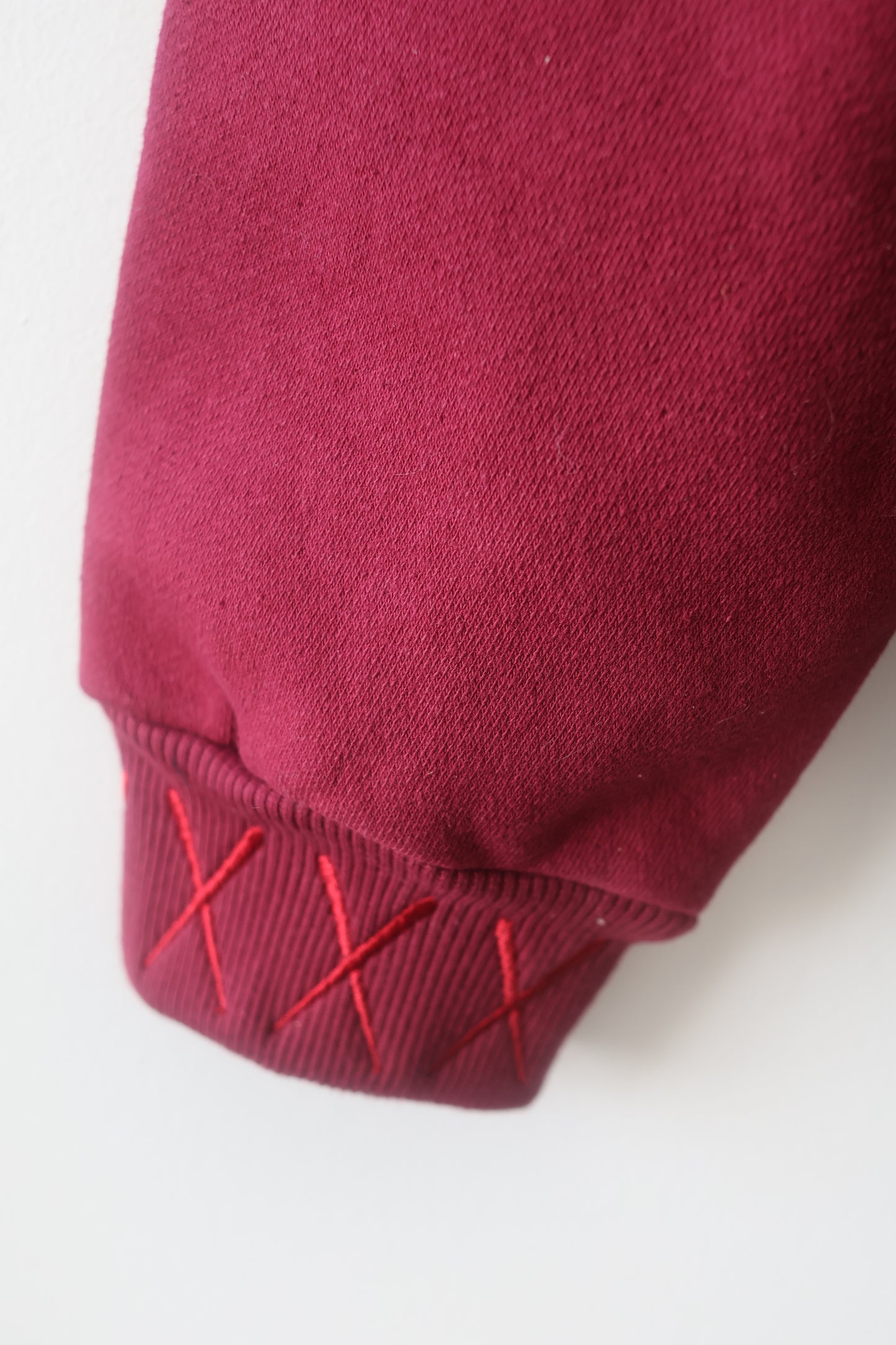 Stone Pullover Hoodie - Burgundy