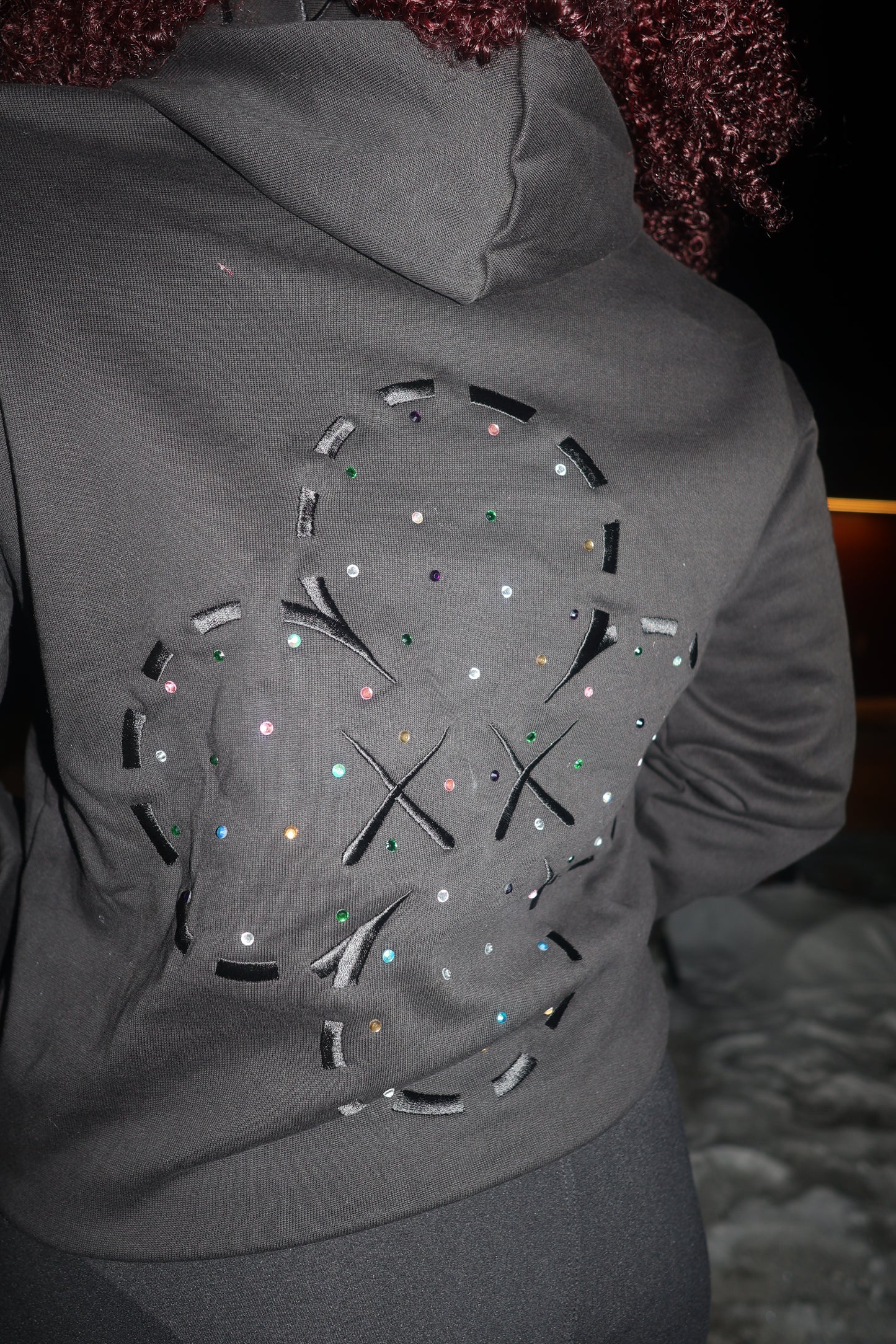 Stone Pullover Hoodie - Black